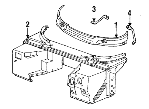 Mopar 4763547AC Dash Panel