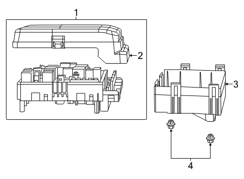 Mopar 68383602AA Relay Mopar 68383602AA Relay
