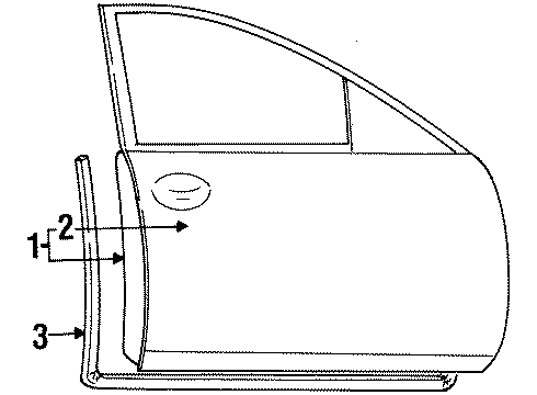 Mopar 4615660AB Outer Panel Mopar 4615660AB Outer Panel