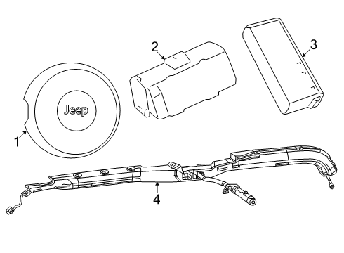 Mopar 68663417AD Module - Occupant Restraint