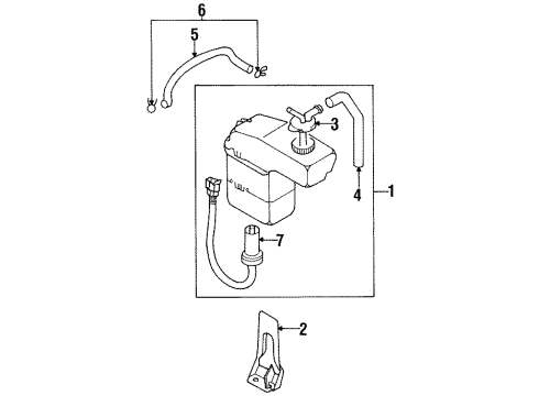 Mopar MB906434 Tank Assembly