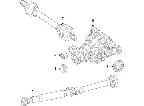Mopar 68380059AC Shaft - Drive Mopar 68380059AC Shaft - Drive