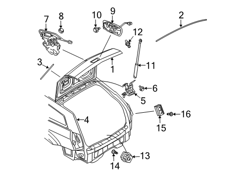 Mopar 5139097AA Lever