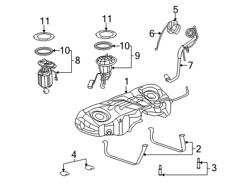 Mopar 4581410AE Fuel Pump