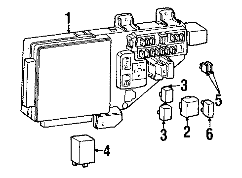 Mopar 4606218 Fuse Box Main
