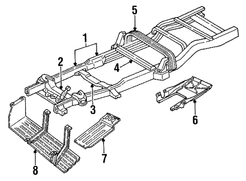 Mopar 52058469 Skid Plate 52058469 Mopar Skid Plate