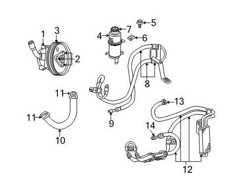 Mopar 52089289AA Power Steering Pump Bracket Mopar 52089289AA Power Steering Pump Bracket