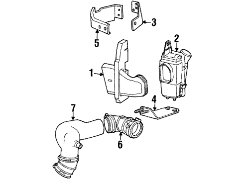 Mopar 4815527 Housing Upper Bracket