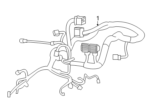 Mopar 68414374AH WIRING-ENGINE Mopar 68414374AH WIRING-ENGINE