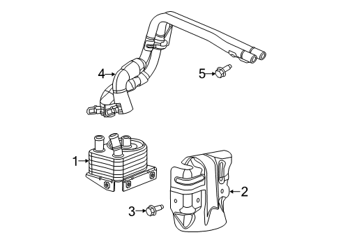 Mopar 5048376AC Tube Assembly Connector Mopar 5048376AC Tube Assembly Connector