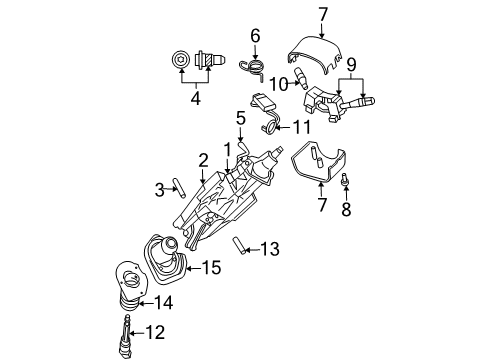 Mopar 5102132AB Horn Switch