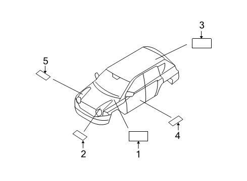 Mopar 47480888AA Emission Label