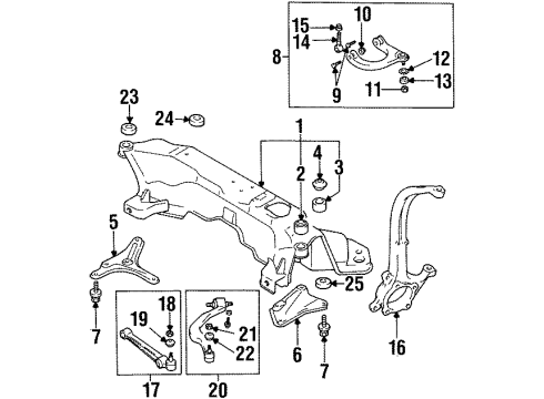Mopar MR972465 Front Lower Control Arm
