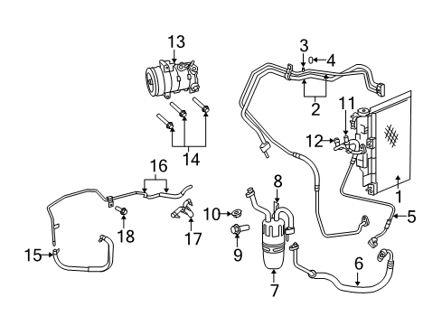 Mopar 68040236AA Suction Line O-Ring