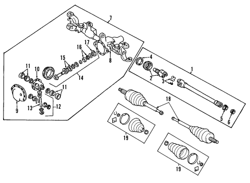 Mopar 52099498AD Drive Shaft