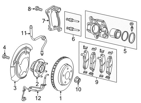 Mopar 68494242AB Pad Kit - Front Disc Brake
