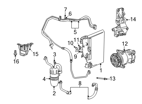 Mopar 5191287AA Condenser