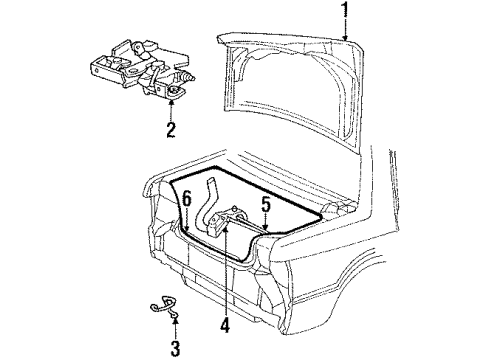 Mopar 5257812 Cable Release Mopar 5257812 Cable Release