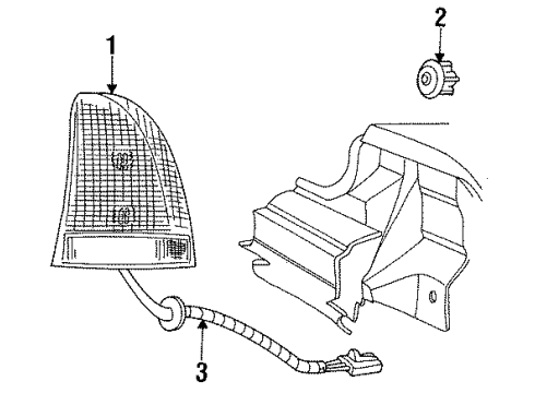 Mopar 4759281 Socket & Wire Mopar 4759281 Socket & Wire