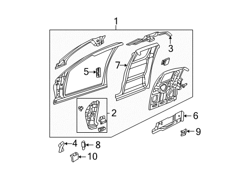Mopar 55255725AB Baffle