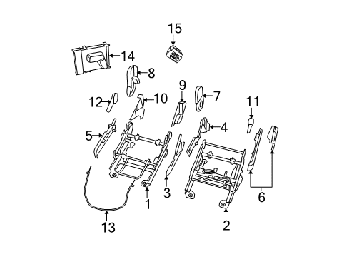 Mopar 4610087AA Seat Cushion Heater