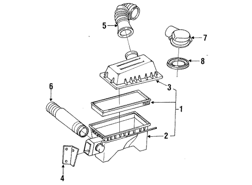 Mopar 5014915AA Air Hose
