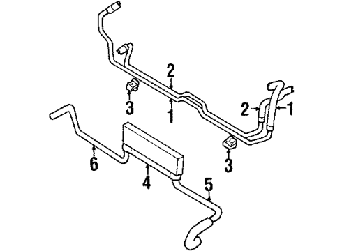 Mopar 4592162 Inlet Hose