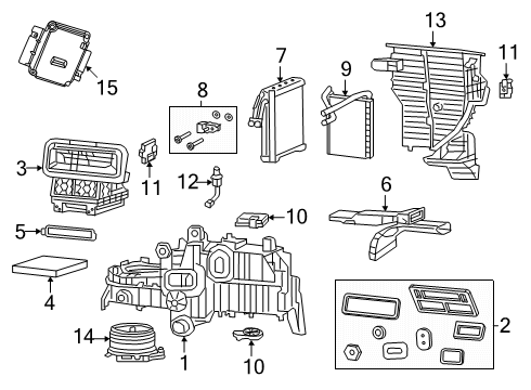 Mopar 68621003AA Wiring - A/C And Heater