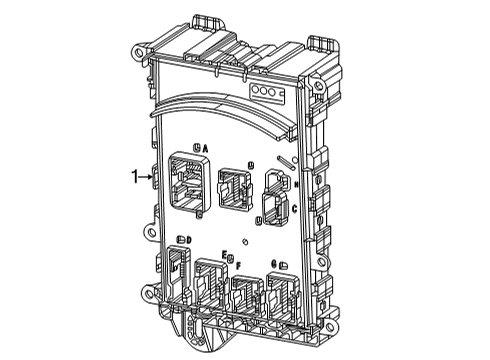 Mopar 68608712AD Module - Body Controller