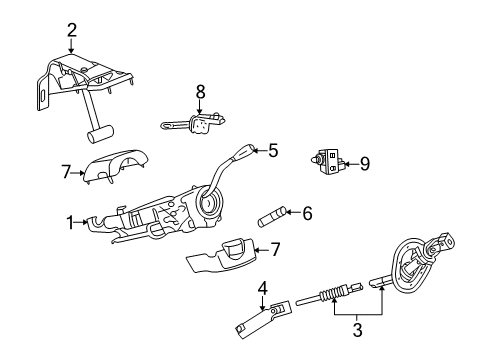 Mopar 4602946AC Hazard Switch
