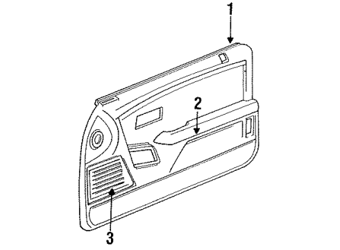 Mopar HC46LM6 Armrest