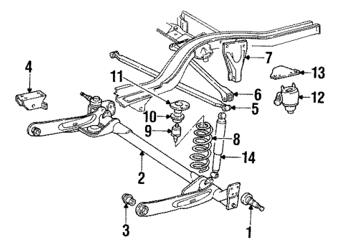Mopar 4626009 Shock Absorber 4626009 Mopar Shock Absorber