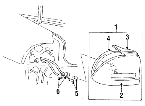 Mopar 4546660AB Housing Gasket