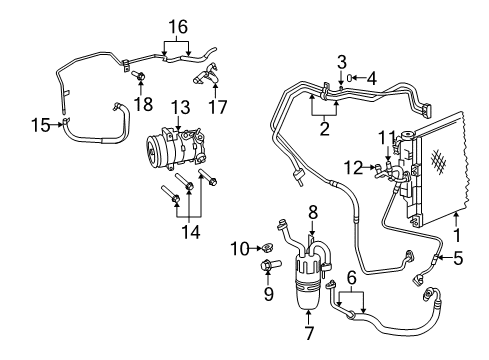 5189358AA Mopar Suction Line Seal