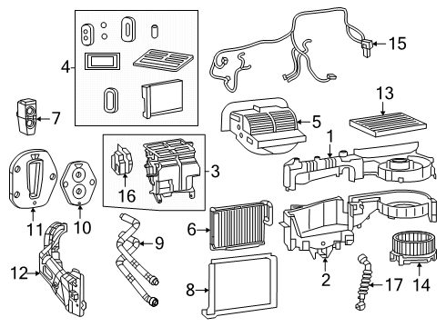 Mopar 68630960AB Control - A/C And Heater