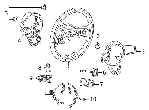 Mopar 4672929AC Sonar Control Module