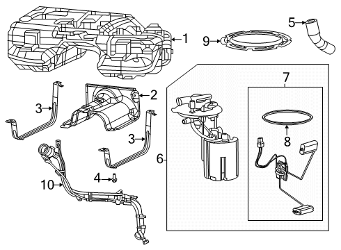 Mopar 4581677AC Pedal Travel Sensor