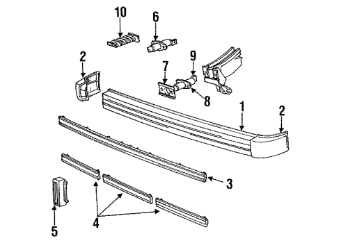 Mopar 4270600 End Cap 4270600 Mopar End Cap