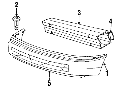 Mopar 4805067AB Reinforcement, Front