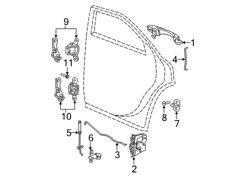 Mopar 5065122AA Upper Plate Mopar 5065122AA Upper Plate