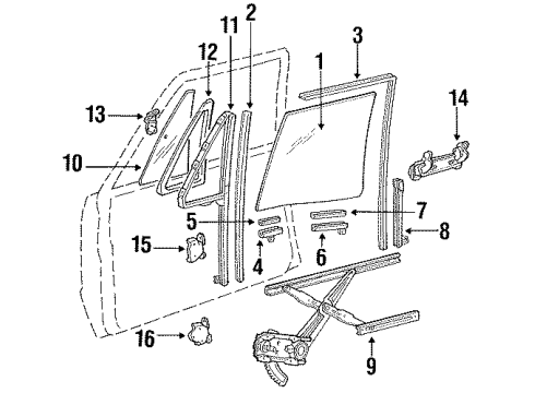 Mopar MB286482 Lock Cylinder