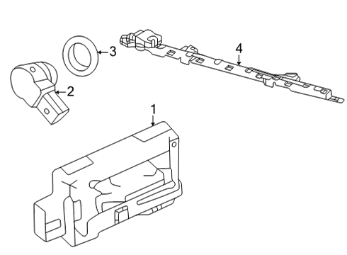 Mopar 68608463AC Module - Central Advanced Driver Assistance Systems Decision