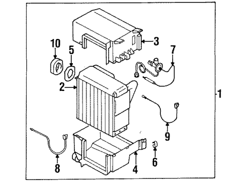 Mopar MR201955 Expansion Valve MR201955 Mopar Expansion Valve