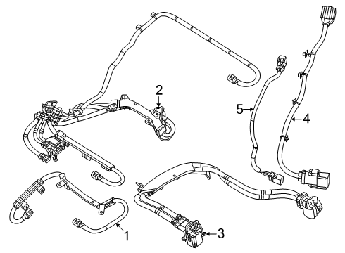 Mopar 68631112AC WIRING-HEADLAMP TO DASH 68631112AC Mopar WIRING-HEADLAMP TO DASH