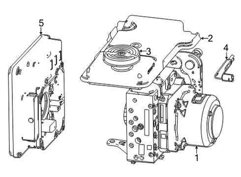 Mopar 68710221AB Module - Anti-Lock Brake System Mopar 68710221AB Module - Anti-Lock Brake System