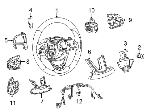 6VC76TASAA Mopar Cover Assembly