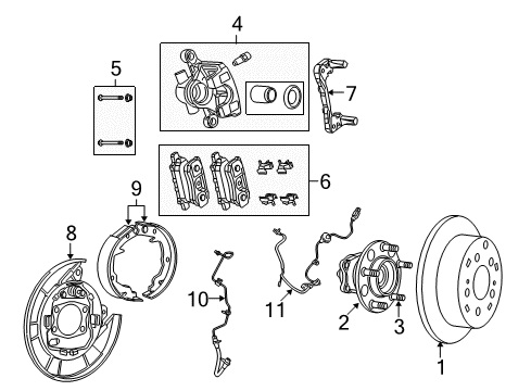 Mopar 68033076AA Caliper
