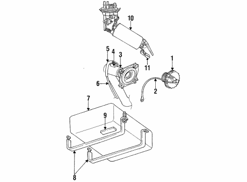 Mopar 4864035AB Fuel Pump Assembly Mopar 4864035AB Fuel Pump Assembly