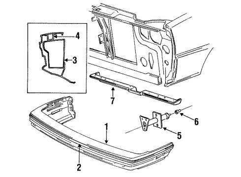 Mopar 4194932 Energy Absorber Grommet 4194932 Mopar Energy Absorber Grommet