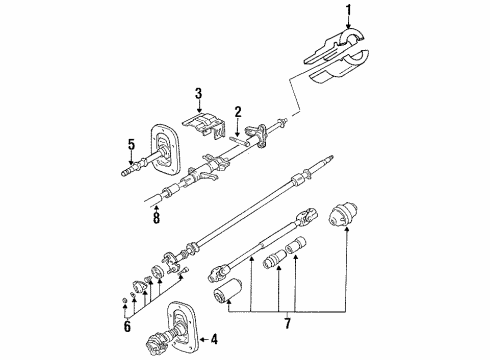Mopar MB527170 Shaft Coupling MB527170 Mopar Shaft Coupling